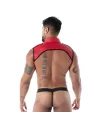 Neoprene Collar Shirt Harness Red