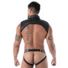 Jockbox en neoprene noir de dos