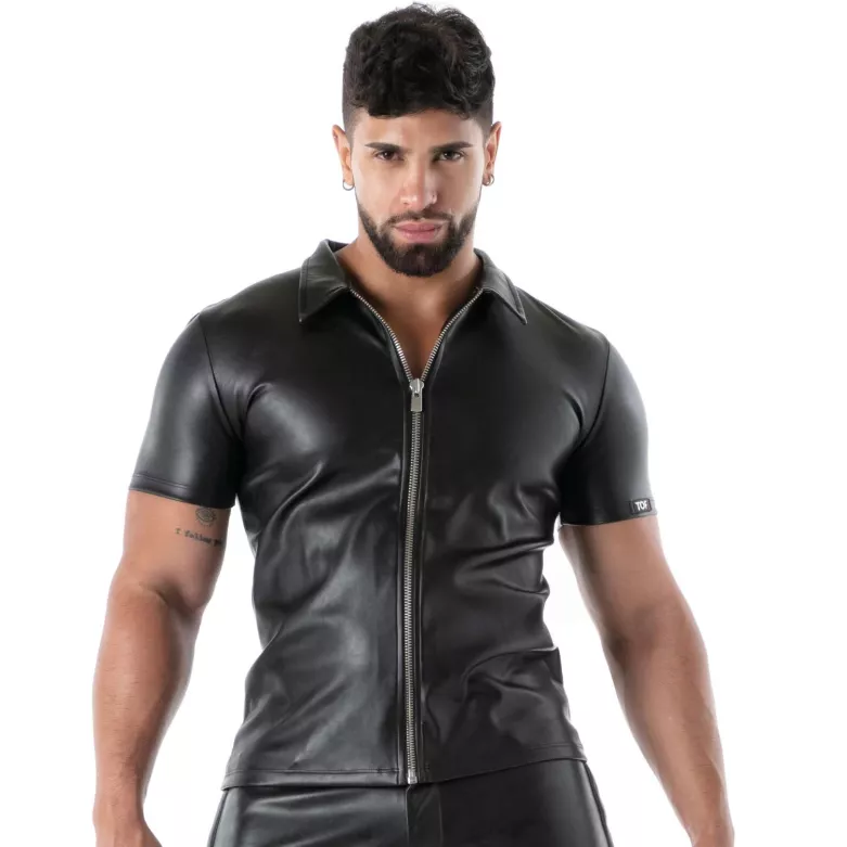 Gilet Zippé kinky zoomer sur le produit de face