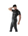 Kinky Zipped Vest Black