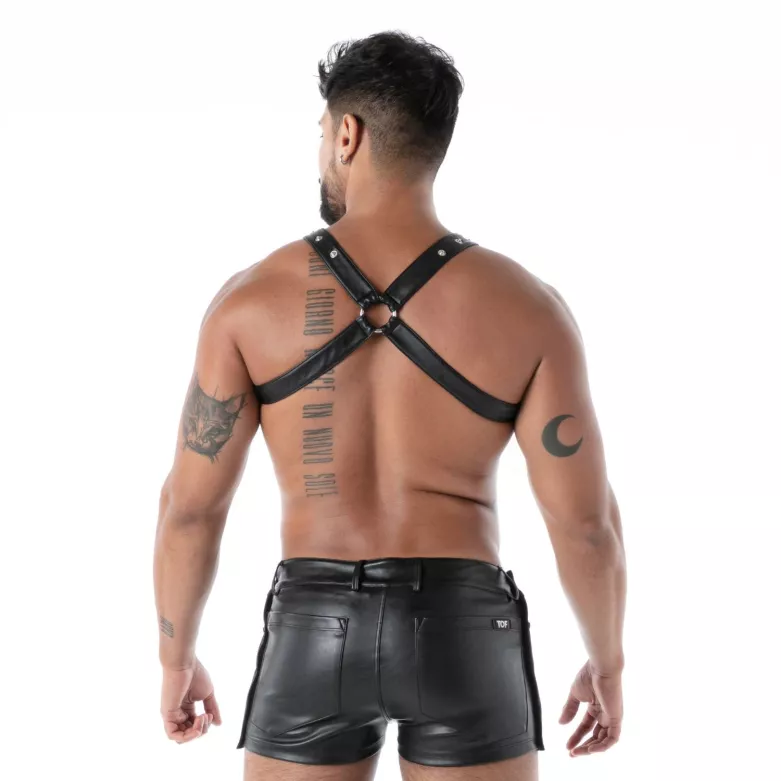 Harnais Homme Effet Cuir Sexy | Harnais Bulldog Kinky | TOF Paris