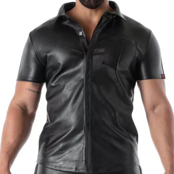 Chemise A Manches Courtes Kinky