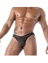 Mini Slips en Dentelle Fluide Noir