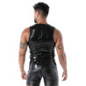 Débardeur Zippé Latex Seconde Peau Noir – Sexy Fetishwear | TOF Paris