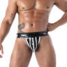 Jock Zippé en Latex Seconde Peau Noir | Fetishwear Premium | TOF Paris