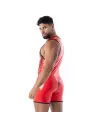 Body Zip en Latex Rouge