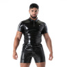 Latex Polo Second Skin Black