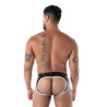 Slip Ouvert en Latex Seconde Peau Noir | Sexy Fetishwear | TOF Paris