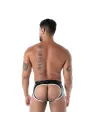 Slip Ouvert en Latex Seconde Peau Noir
