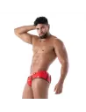Slip Ouvert en Latex Seconde Peau Rouge