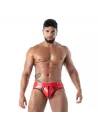 Slip Ouvert en Latex Seconde Peau Rouge