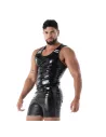 Débardeur Latex Seconde Peau Noir