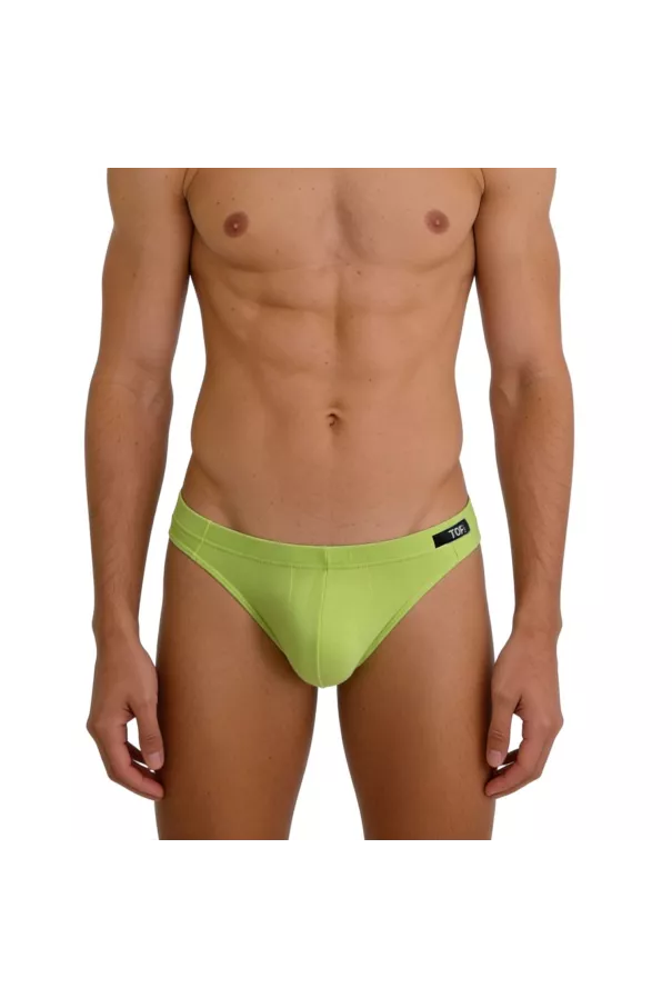 Bikini Mood Lime Green zoom from the front