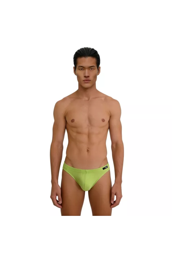 Bikini mood citron vert de face
