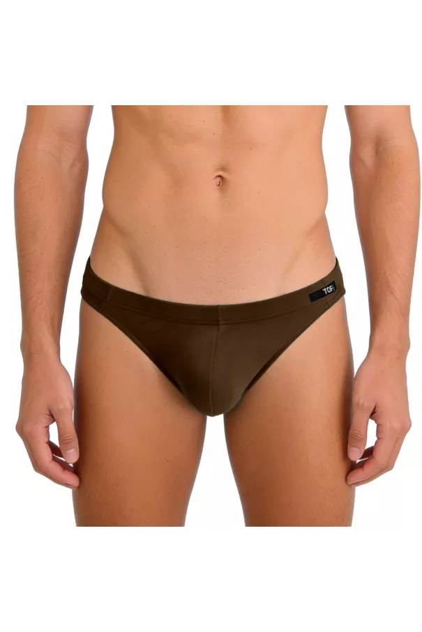 Bikini mood marron zoomer de face