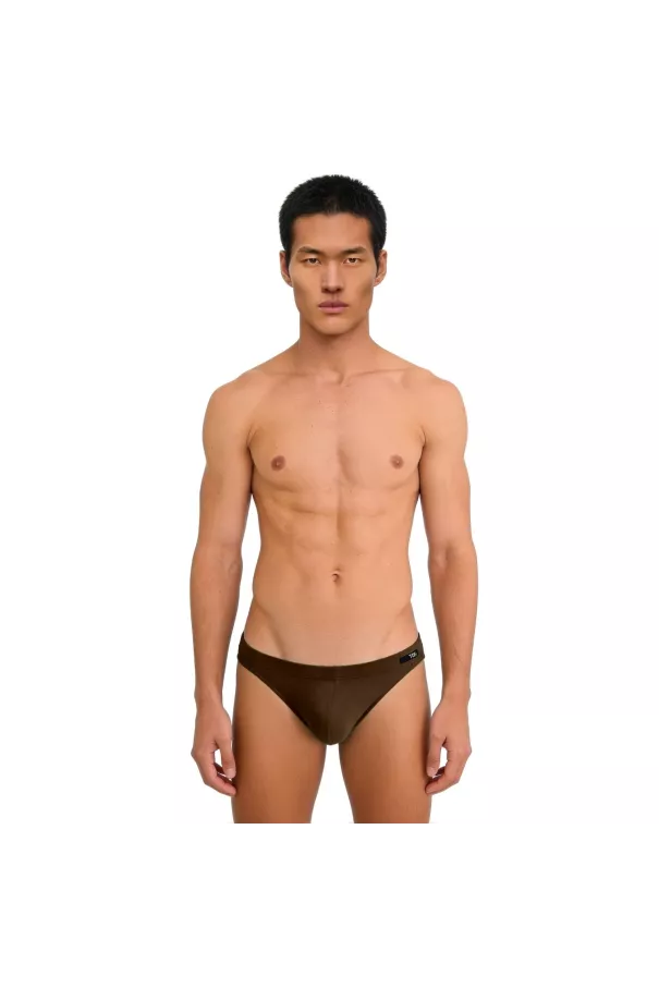 Bikini mood marron de face