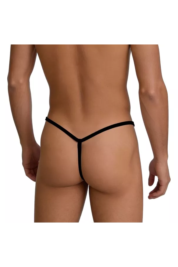 mini thong mood lime green zoom from back