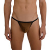 mini string mood marron zoomer de face
