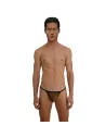 mini thong mood brown from front