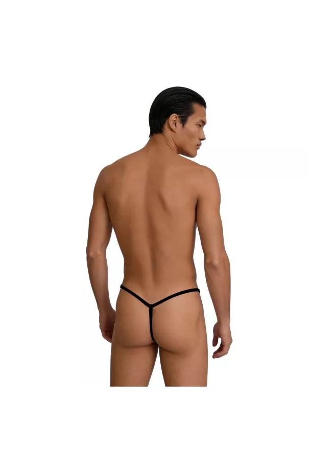 mini thong mood brown from back