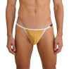 mini string mood jaune zoomer de face