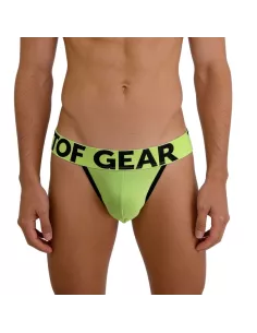 Jockstrap mood lime green zoom from front