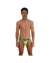 Jockstrap mood lime green from front