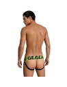 Jockstrap mood lime green from back