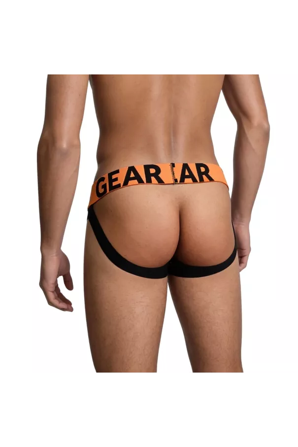 Jockstrap mood brown zoom from back