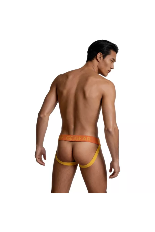 jockstrap mood yellow from back
