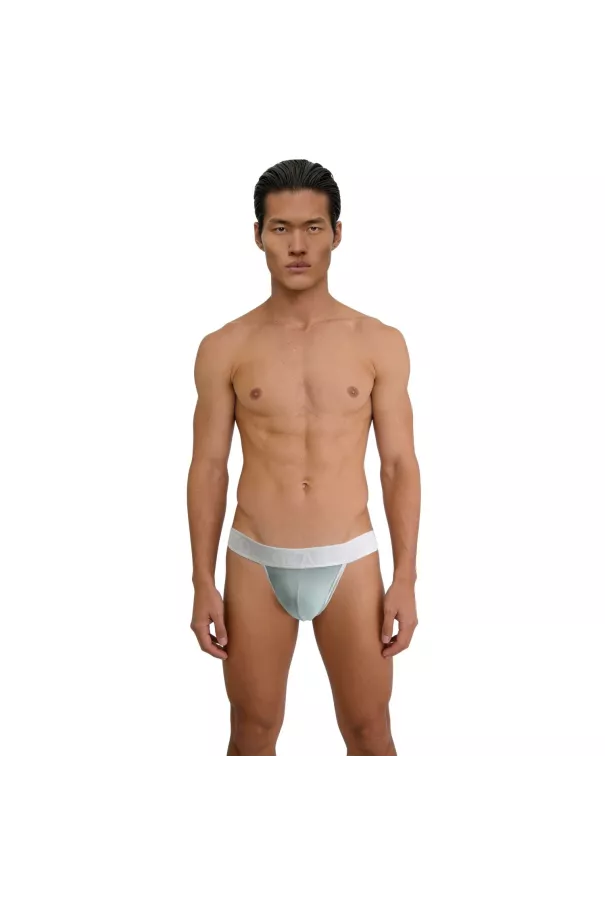 Jockstrap mood menthe glacée de face
