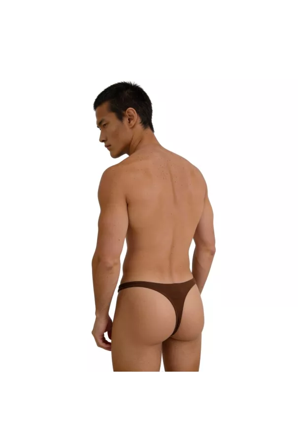 G thong mood brown from back
