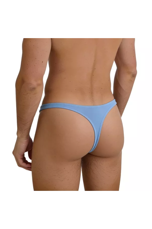 G thong mood baby blue zoom from back