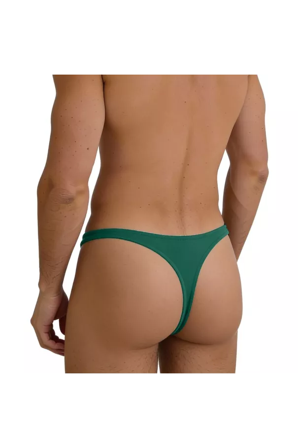 G thong mood green zoom from back