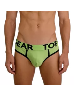 Brief mood lime green zoom from front