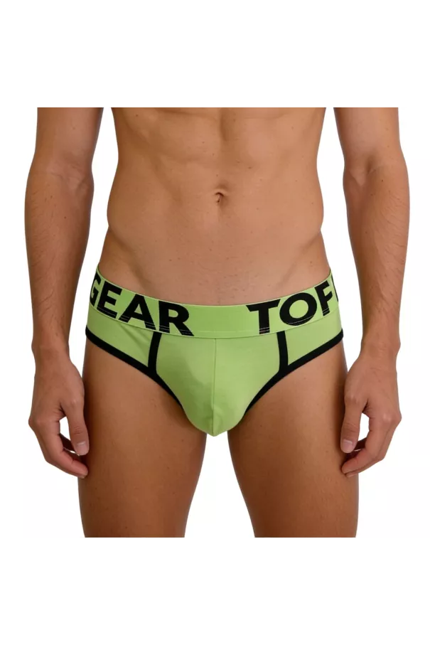 slip mood citron vert zoomer de face