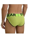 Brief mood lime green zoom from back