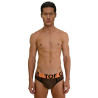 Slip mood marron de face