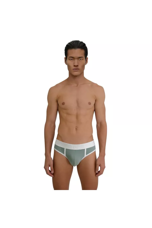 Slip mood menthe glacée de face