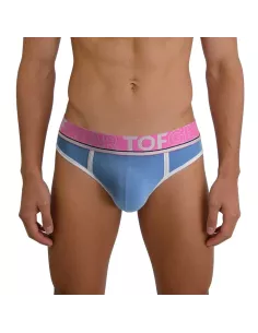 Slip mood bleu bébé zoomer de face