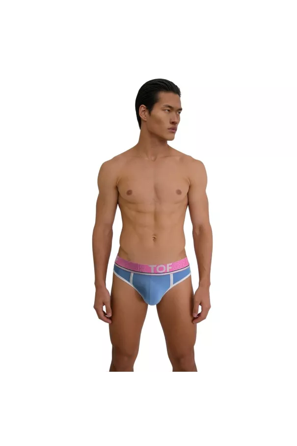 Brief mood baby blue from front