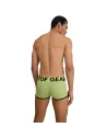 Boxer mood citron vert de dos
