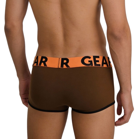 Boxer mood marron zoomer de dos