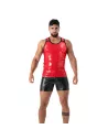 Débardeur Latex Seconde Peau Rouge