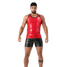 Tank Top Latex Second Skin Red