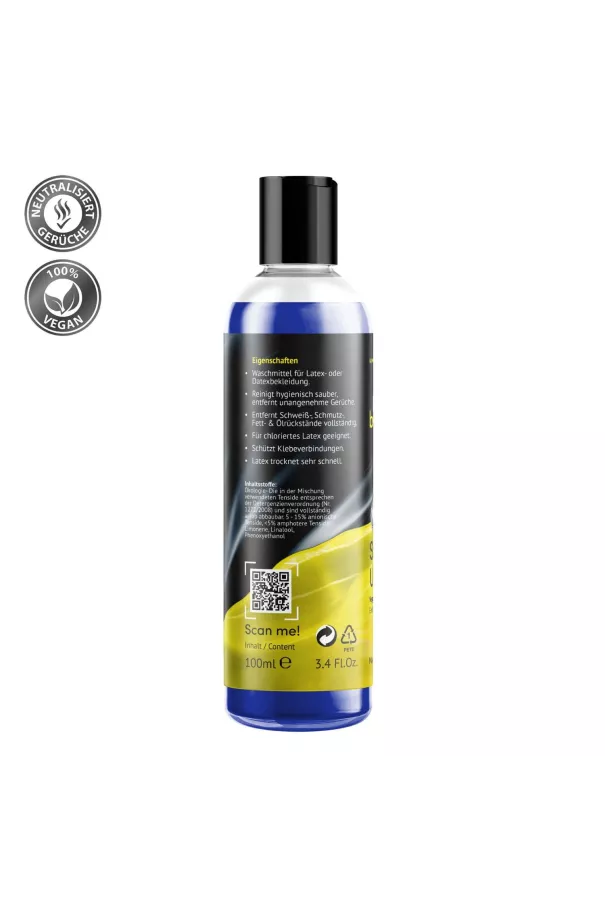 Back of the Latex Cleaner Special Wash