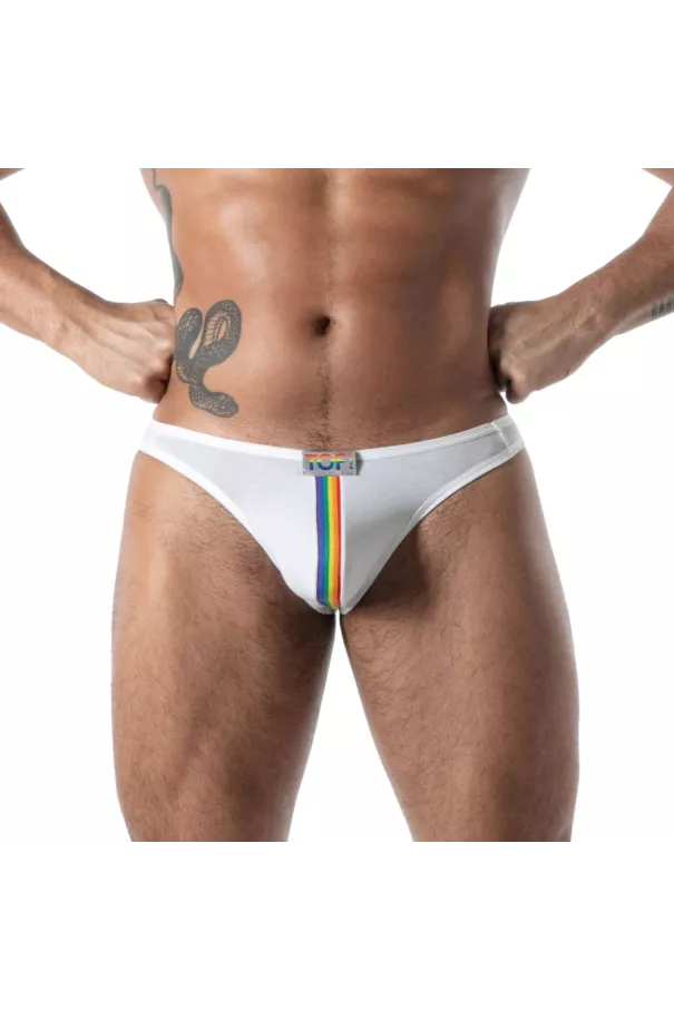 Thong Pride Joyful White