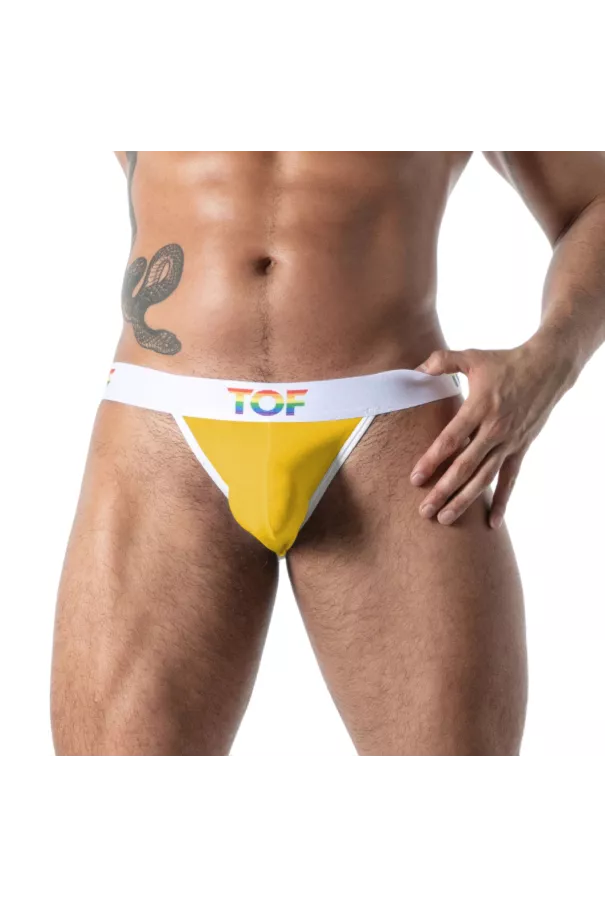 Jockstrap Pride Joyful Jaune