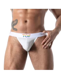 Jockstrap Pride Joyful Blanc