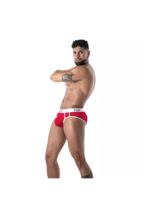 Brief Pride Joyful Red